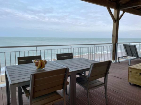 Vue mer - grande terrasse - 12 personnes